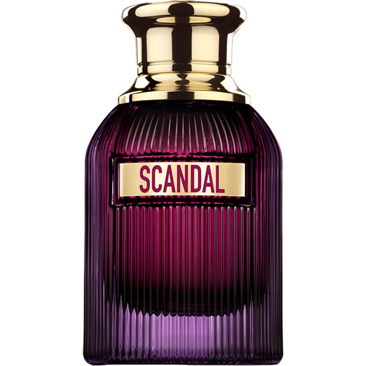 Jean Paul Gaultier Scandal Intense Her Eau de Parfum 30 ml elegant sensuell parfym i lila ribbad glasflaska med guldkork