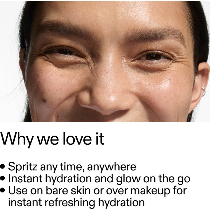 The INKEY List Hydro-Surge Dewy Face Mist 75 ml återfuktande face mist som sprayas på ansiktet för daggfrisk lyster