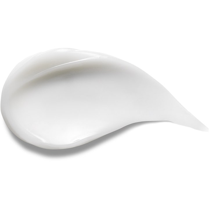 Origins High-Potency Night-A-Mins 50 ml återfuktande nattkräm med AHA visas som en mjuk vit gel-textur.