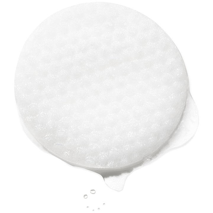 Exuviance Pure Retinol Correcting Peel 6 st retinolpeeling med en vit mönstrad pad för antiåldrande exfoliering.