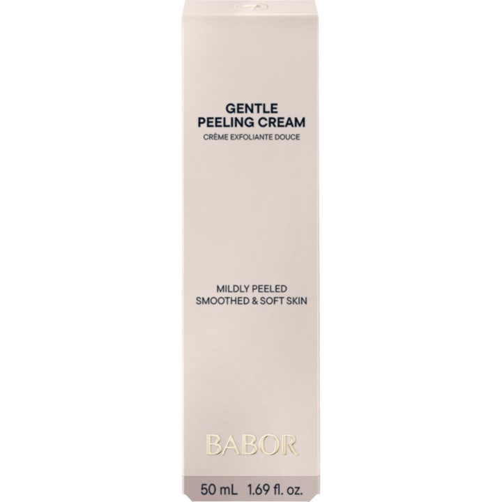 Babor Gentle Peeling Cream 50 ml i beige ytterförpackning som ger en mjuk och slät hud