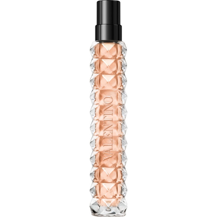 Valentino Born In Roma Donna Coral Fantasy 10 ml parfym i smal glasflaska med nitar och korallfärgad vätska