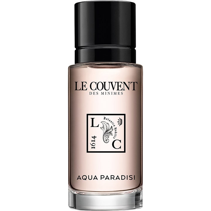 Le Couvent Aqua Paradisi Botanical Cologne 50 ml vegansk parfym i en stilren glasflaska med rosa vätska och svart lock
