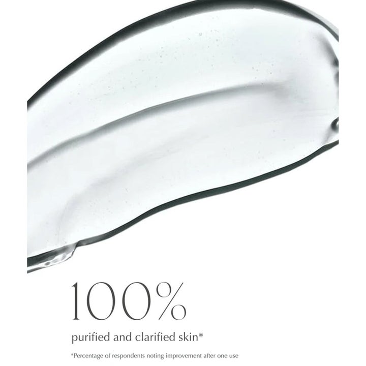 Exuviance Clarify & Glow Morning Ritual ansiktsrengöring med en genomskinlig geltextur som ger ren hy