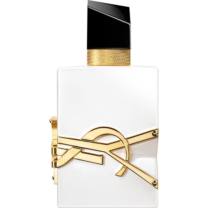 Yves Saint Laurent Libre L'Eau Nue 50 ml ysl libre blommig parfym i vit flaska med guldfärgad logotyp och svart kork