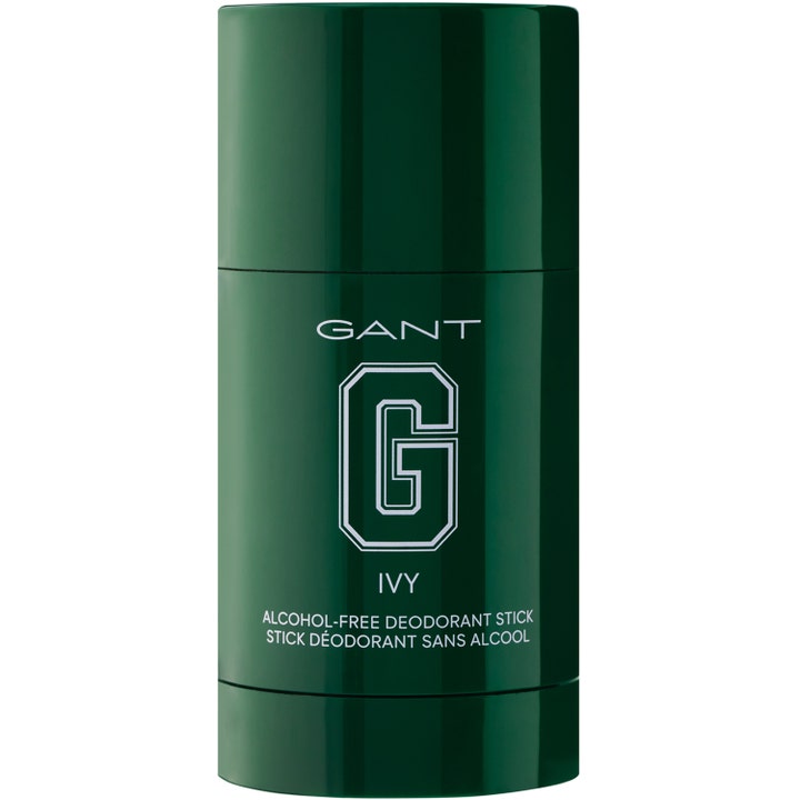 GANT Ivy alkoholfri deodorant stick är en alkoholfri deo stick herr i en mörkgrön hylsa med vit G-logotyp