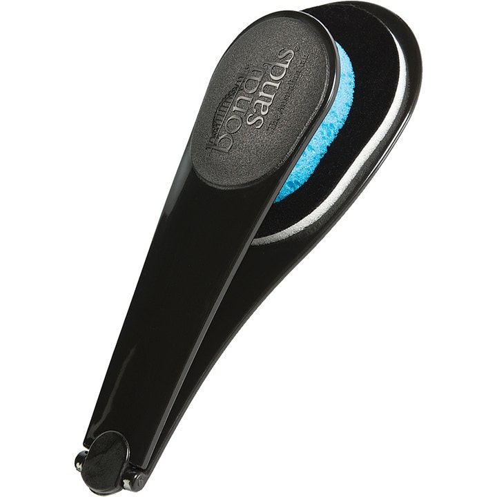 Bondi Sands Self Tanning Back Applicator 1 st självbränning applikator i svart plast med mjuk blå skumgummidyna