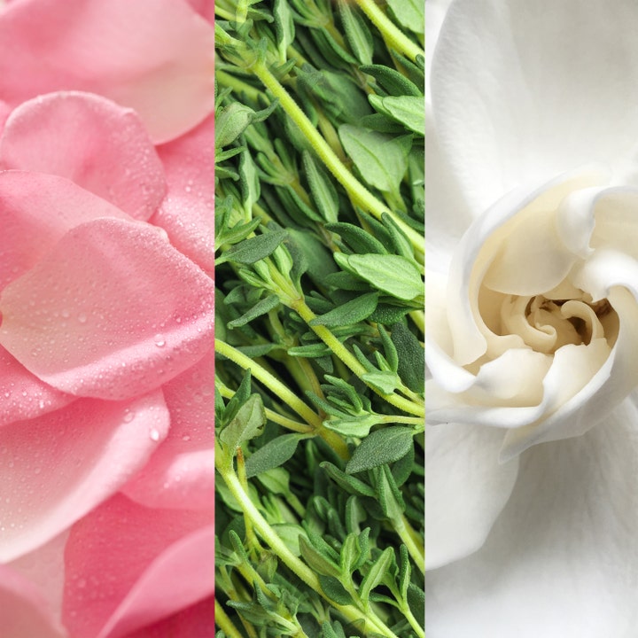 Mario Badescu Facial Spray 59 ml ansiktsspray för fräsch hy med rosa rosenblad, gröna örter och vit gardenia.