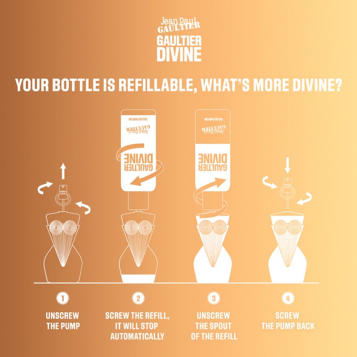 Gaultier Divine Eau De Parfum Refill Bottle