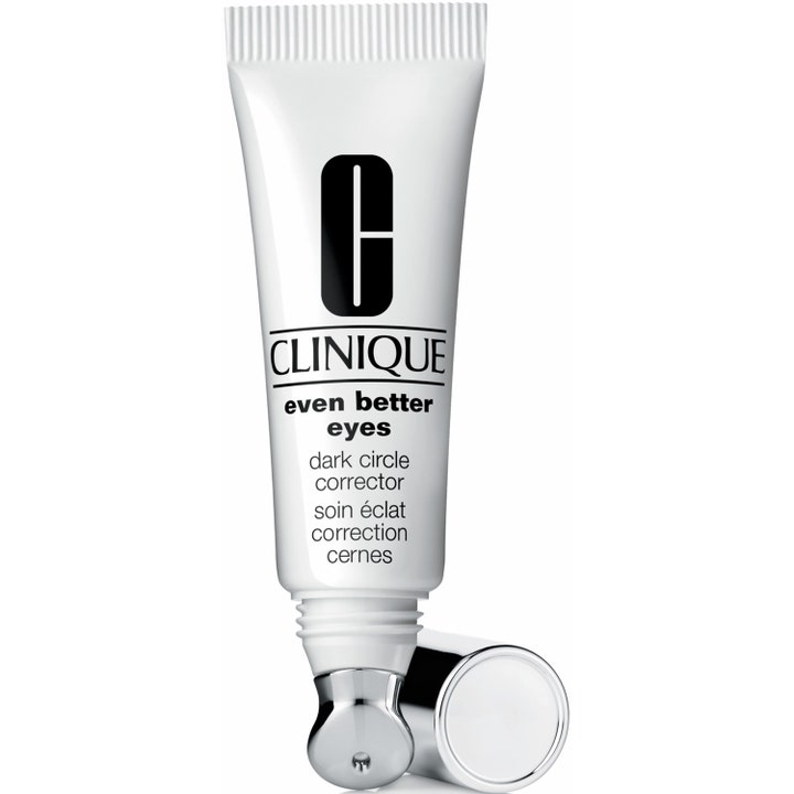 Clinique Even Better Eyes mörkringskorrigerare ger lyster mot mörka ringar i vit tub med svalkande metallapplikator.