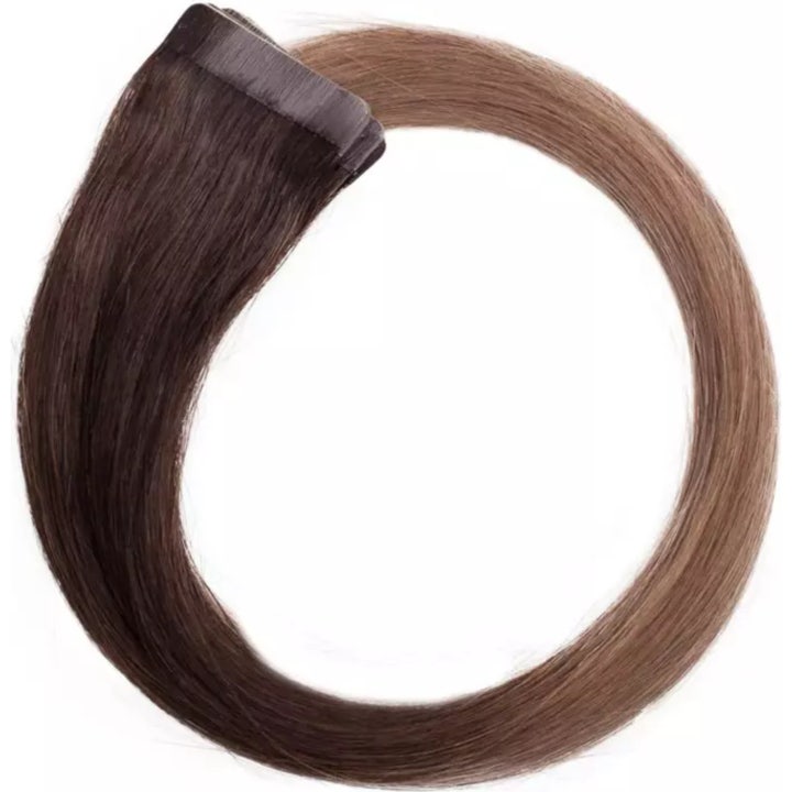 Premium Tape Extensions - Classic 4 (40 Cm) O2.2/7.3 Brown Ash Ombre
