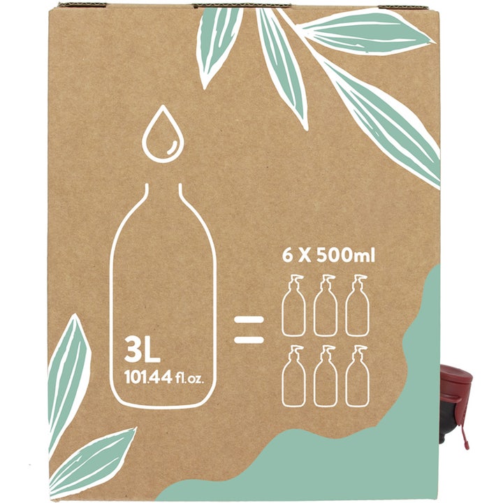 Compagnie de Provence Liquid Marseille Soap 3000 ml handtvål refill storpack i brun kartongbox