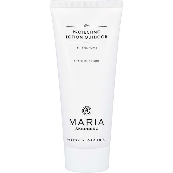Maria Åkerberg Protecting Lotion Outdoor solskydd maria åkerberg i vit tub är en fuktkräm för aktiv livsstil med titandioxid.