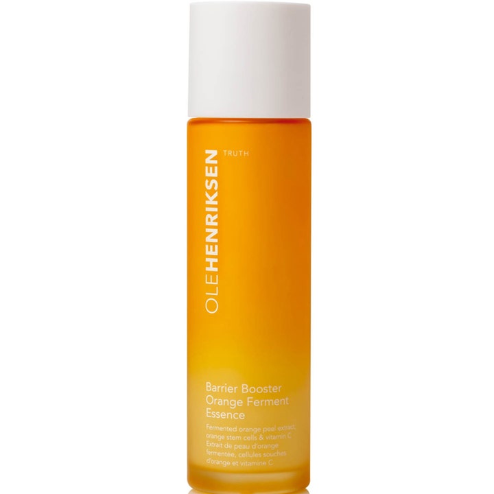 Ole Henriksen Barrier Booster Orange Ferment Essence 120 ml lystergivande ansiktsvatten i orange flaska