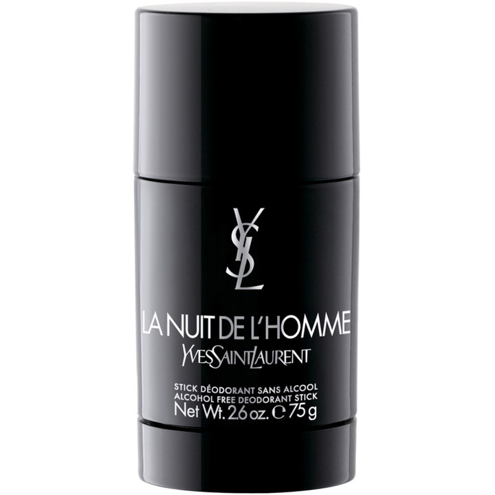 Yves Saint Laurent La Nuit De L'Homme deodorant 75g deostick ger fräschör i en elegant svart hylsa med silverlogotyp.