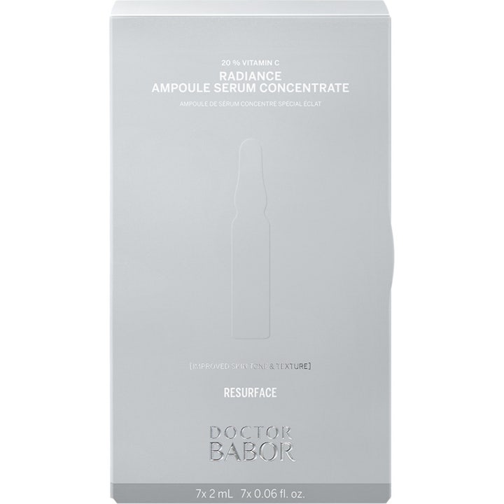 Babor DOC Radiance Ampoule 14 ml babor vitamin c serum i glasampull ger lyster på reflekterande yta