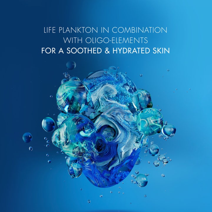 Biotherm Aquapower Comfort 75 ml återfuktande ansiktskräm med Life Plankton och oligo-elements i blå vattenbubblor