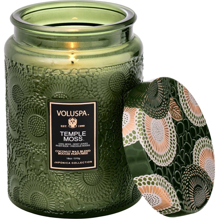Large Jar Candle Temple Moss (100 H)