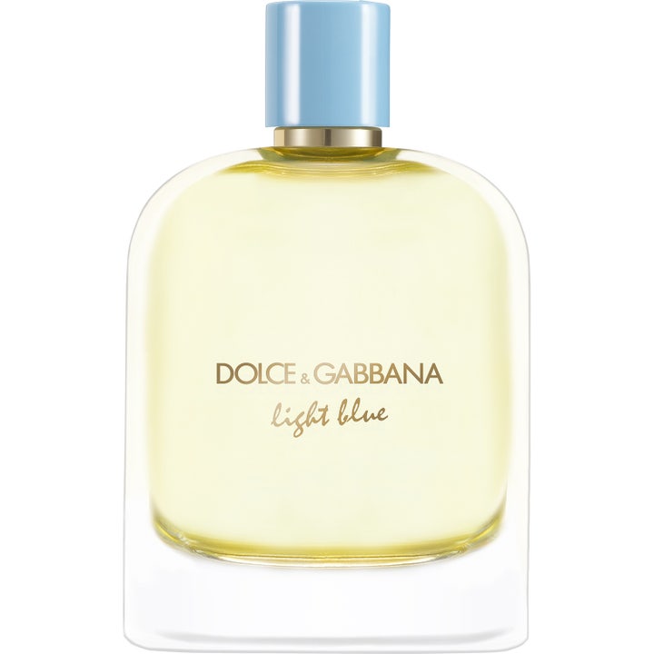 Dolce & Gabbana Light Blue Pour Homme Eau de Parfum 200ml herrparfym som ger fräschör i glasflaska med ljusblått lock