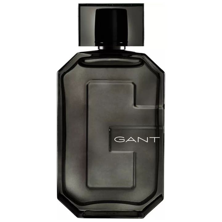 GANT Midnight Eau de Parfum 50 ml parfym i en stilren mörk glasflaska med präglat G och svart lock
