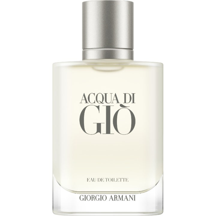 Armani Acqua di Giò Eau de Toilette 50 ml fräsch aquatisk herrparfym i flaska av frostat glas med silverfärgad kork