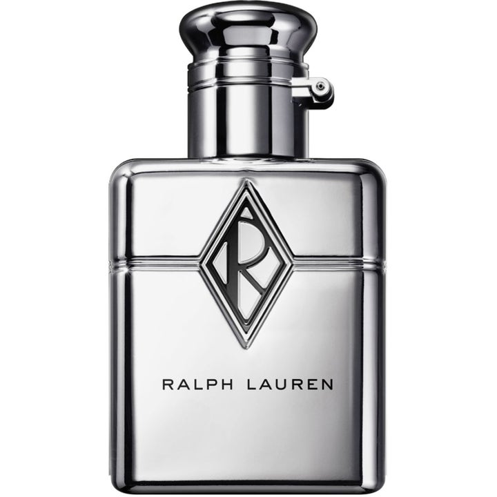 Ralph Lauren Ralph's Club New York 60 ml Eau de Parfum i en blank silverfärgad metallisk flaska med logotyp