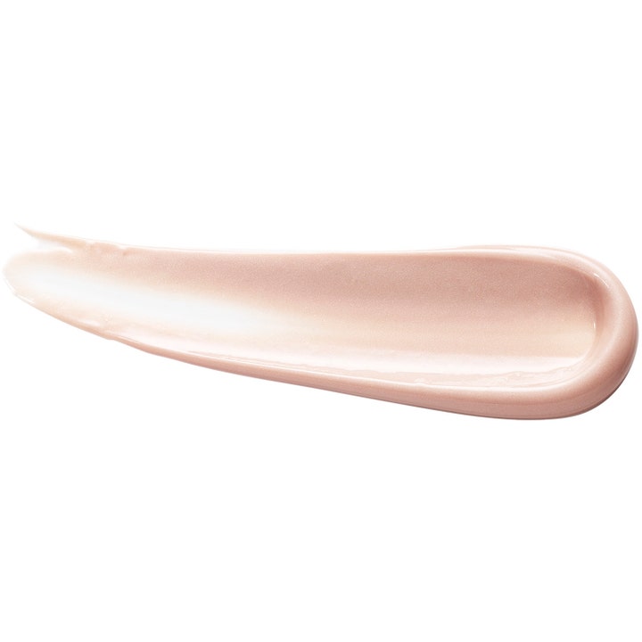 Origins GinZing Brightening Eye Cream 15 ml upplyftande origins ögonkräm med ljusrosa skimrande krämkonsistens