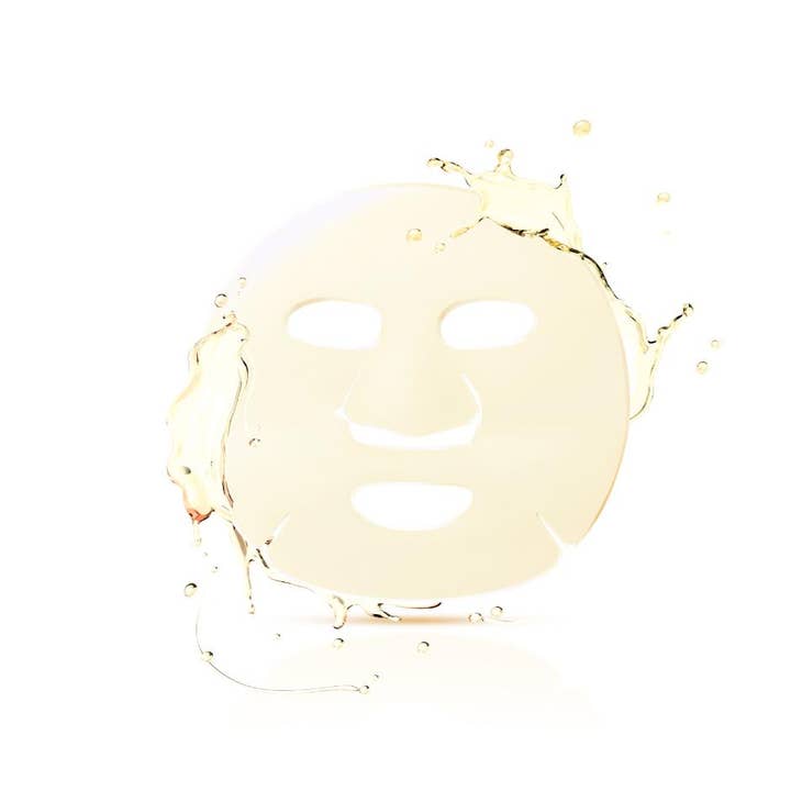 SKIN1004 Madagascar Centella Watergel Sheet Ampoule Mask 5 st fuktgivande koreansk sheet mask med gyllene vätskestänk