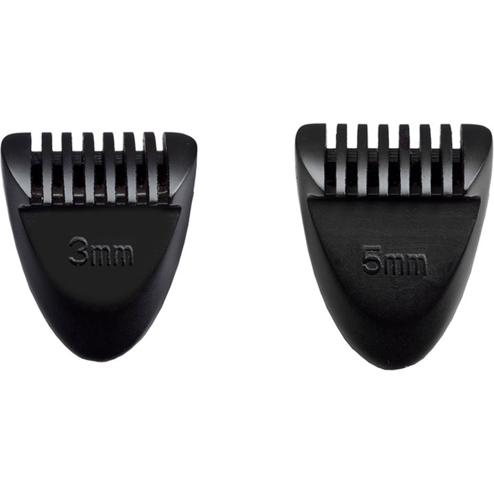 BaByliss Super X-Metal Precision Trimmer 1 st för skäggtrimning med svarta distanskammar i 3mm och 5mm