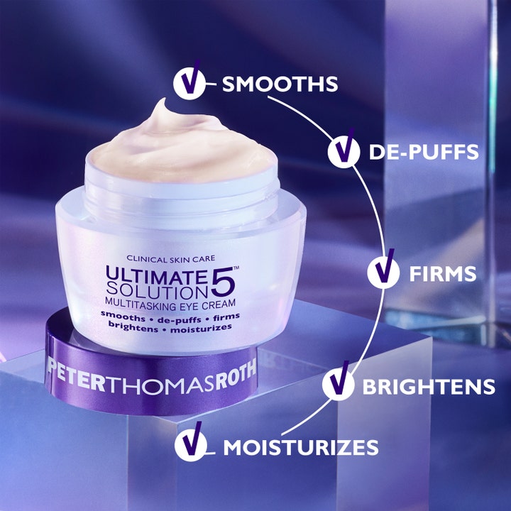 Peter Thomas Roth Ultimate Solution 5 Eye Cream 15 ml i burk som dämpar svullna påsar och ger lyster.