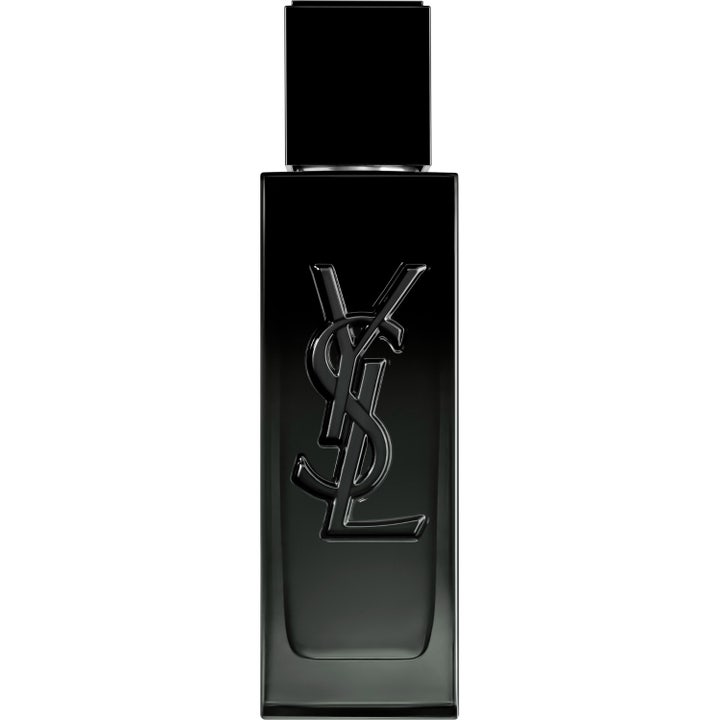 Yves Saint Laurent MYSLF Eau de Parfum 40ml herrparfym i en stilren svart glasflaska med präglad YSL-logotyp