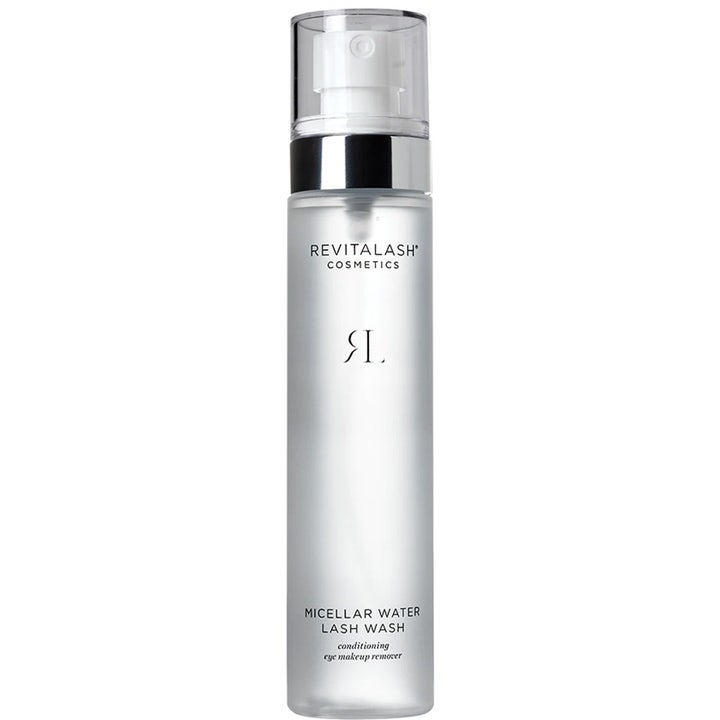 RevitaLash Micellar Water Lash Wash 100ml fransrengöring micellar vatten i frostat hölje med silverdetaljer ger ren hy.