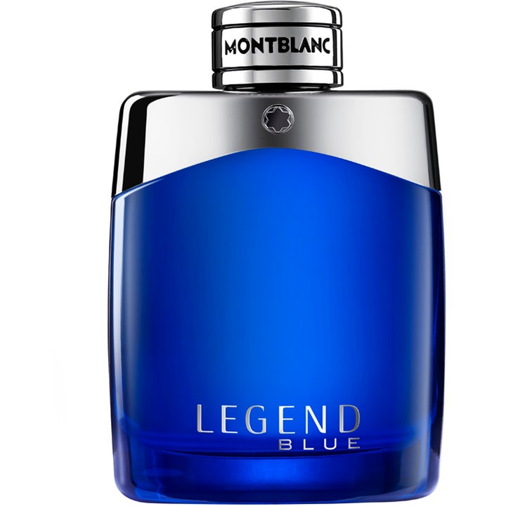 Montblanc Legend Blue 100 ml frisk parfym eau de toilette herr i en djupblå glasflaska med detaljer i silver