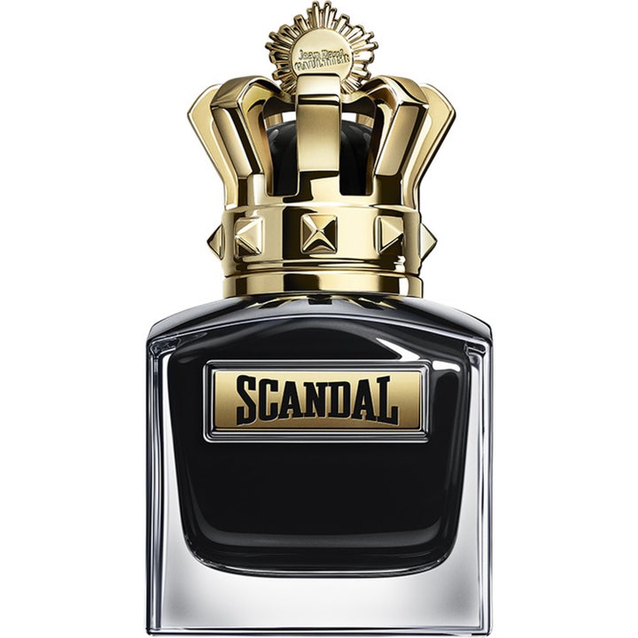 Jean Paul Gaultier Scandal Le Parfum Him 50 ml designer maskulin parfym i svart glasflaska med guldlock formad som en krona