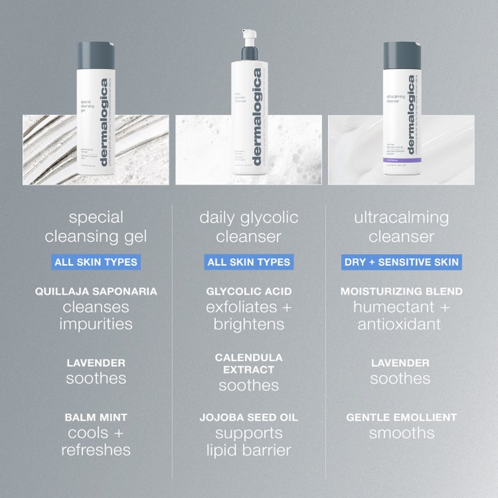 Dermalogica Special Cleansing Gel 250 ml tvålfri djuprengöring ansikte med lugnande lavendel och balm mint