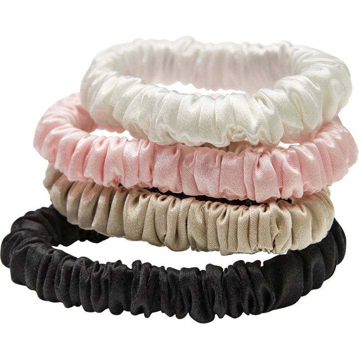 Mulberry Silk Skinny Scrunchies