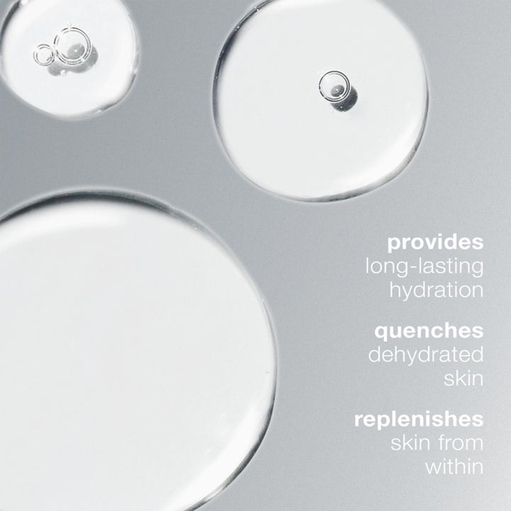 Dermalogica Circular Hydration Serum 59 ml återfuktande ansiktsserum med klar textur och små bubblor