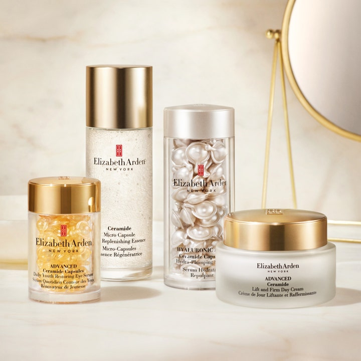 Elizabeth Arden Advanced Ceramide Eye Serum 60 st i livsstilsmiljö med andra ceramider Elizabeth Arden produkter.