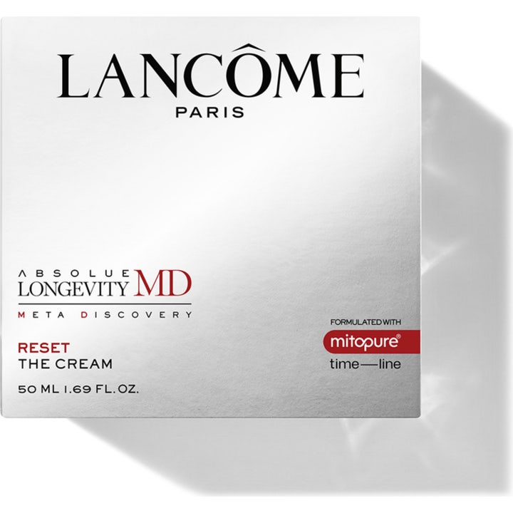Lancôme Absolue Longevity MD Reset The Cream 50 ml föryngrande dagkräm i en lyxig silverfärgad ytterförpackning