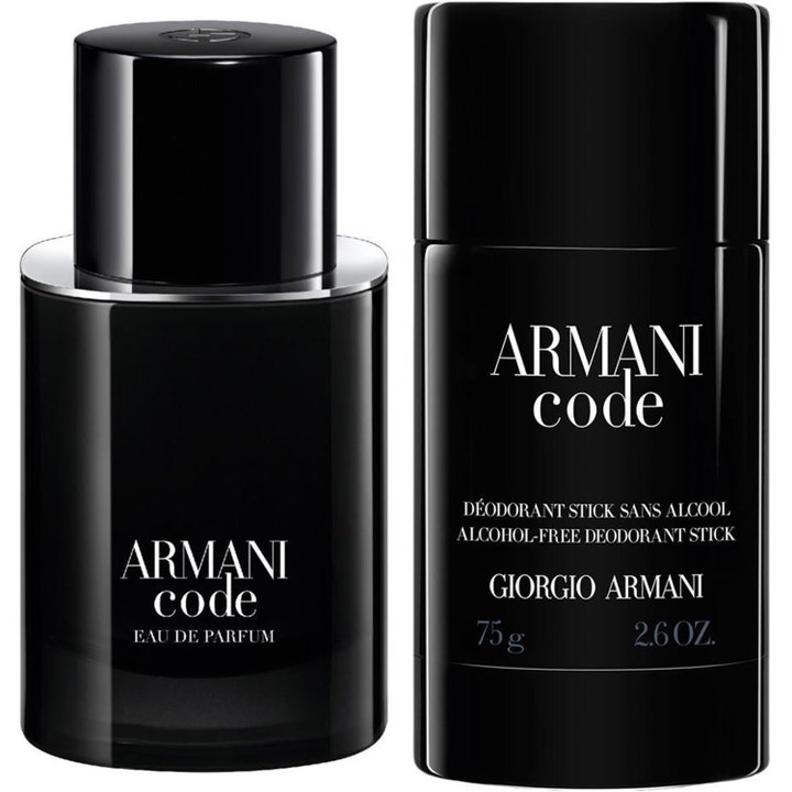 Armani Armani Code Set EdP 50 ml & Deostick 75 g armani code gift set herr i eleganta svarta förpackningar