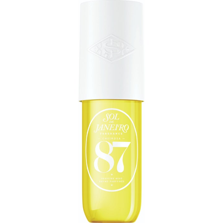 Sol de Janeiro Cheirosa 87 Perfume Mist 90 ml sol de janeiro cheirosa body mist i gul flaska med vitt lock