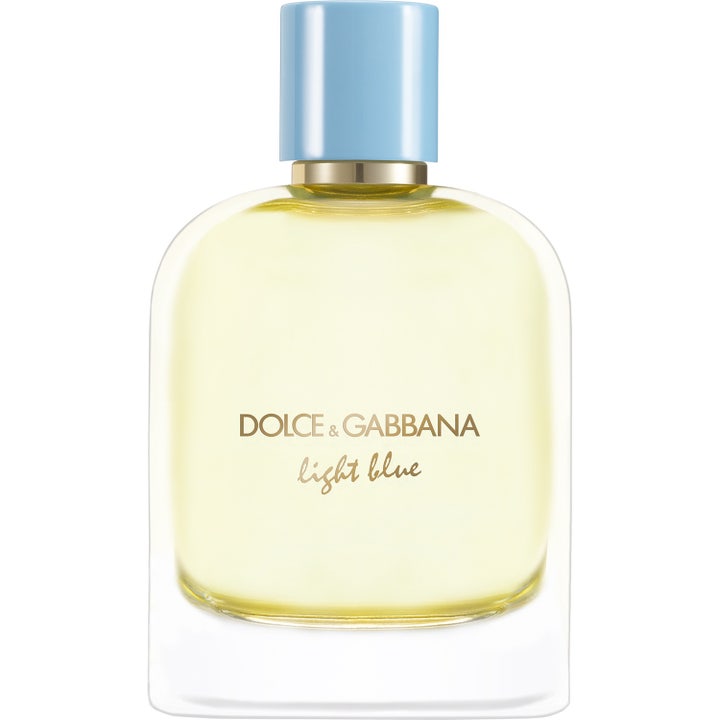 Dolce & Gabbana Light Blue Pour Homme Eau de Parfum 100 ml herrparfym i glasflaska med ljusblå kork