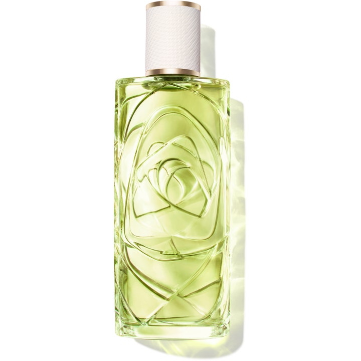 Lancôme Ô de Lancôme Off Now 100 ml fräsch eau de toilette i mönstrad glasflaska med ljusgrön vätska och vitt lock