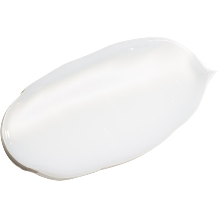 The Ordinary Squalane Cleanser 150 ml ansiktstvätt vegansk visar en mjuk vit krämig textur för daglig sminkborttagning.