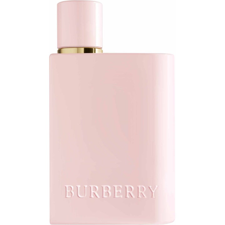 Burberry Her Elixir Eau de Parfum 50 ml damparfym i en opak ljusrosa flaska med guldfärgad detalj vid korken