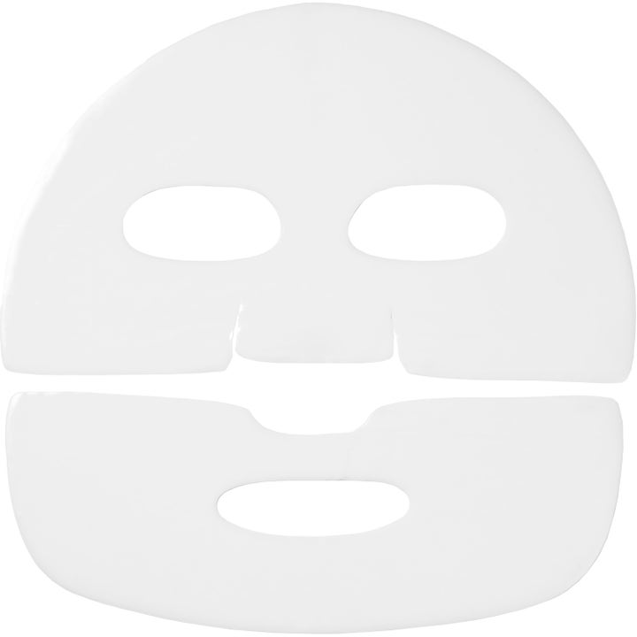 Mixsoon Bean Collagen Mask 3 pcs ansiktsmask i två delar med vitt hydrogelmaterial som ger huden lyster